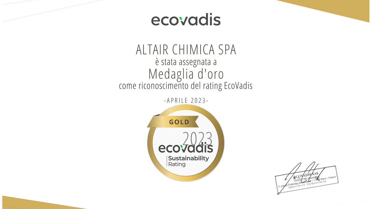 Certificazione EcoVadis